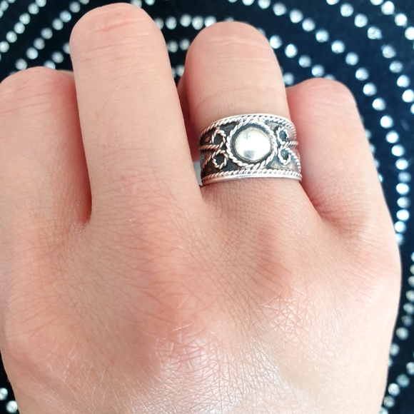 ⚡Sterling Silver 925 Size 4.75 / 5 Ring⚡ - Picture 8 of 13